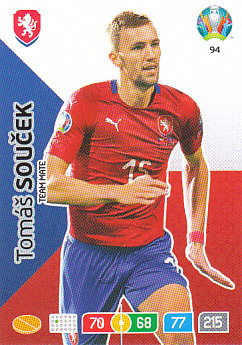 Tomas Soucek Czech Republic Panini UEFA EURO 2020#094